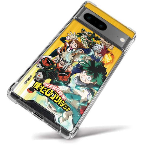 My Hero Academia Deku Squad Season 5 Google Pixel 8 Clear Case